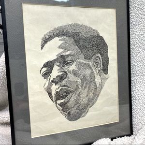 Vintage Blues Artist portrait (not original)